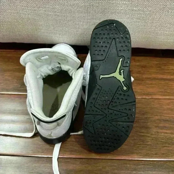 Nike Air Jordan 6 Retro GG Alligator 384666-110--Size 1.5Y - Picture 5 of 7